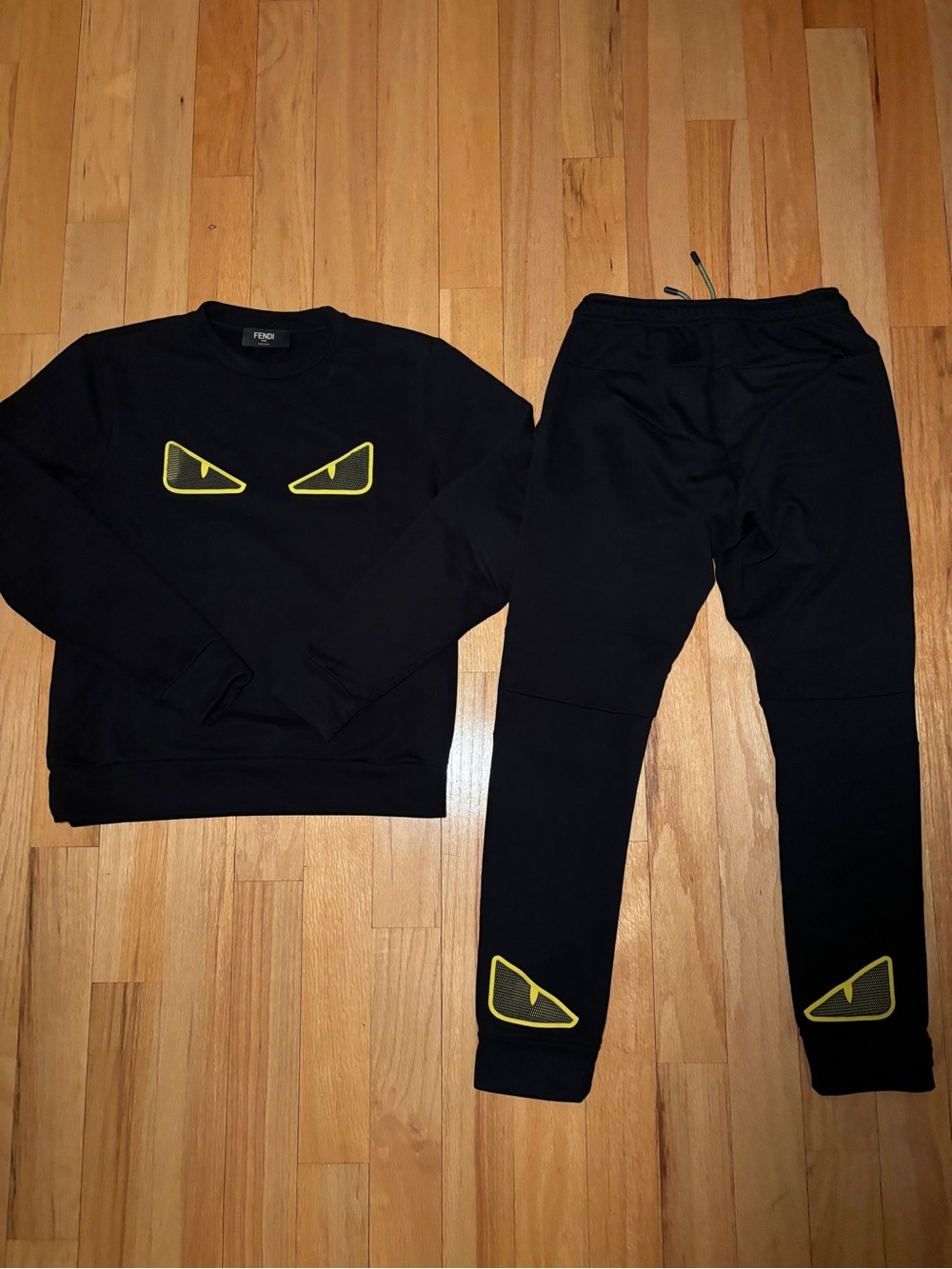 FENDI Reflective Eyes Sweatsuit